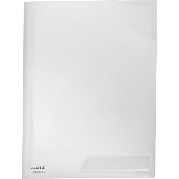 Leitz CombiFile chartek, bagside, glasklar (3stk)