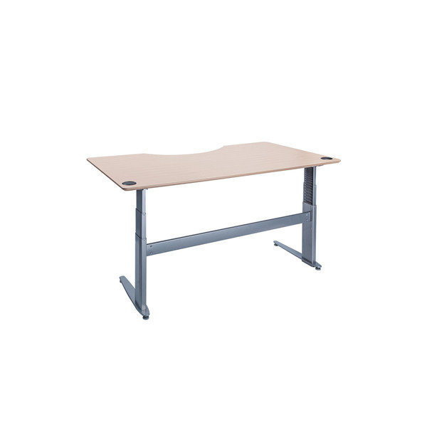SPEC hæve/sænkebord centerbue 180 cm ahorn