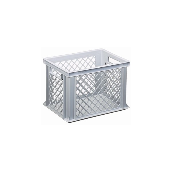 Lagerkasse perforeret 25 liter,(LxBxH) 40x30x27 cm