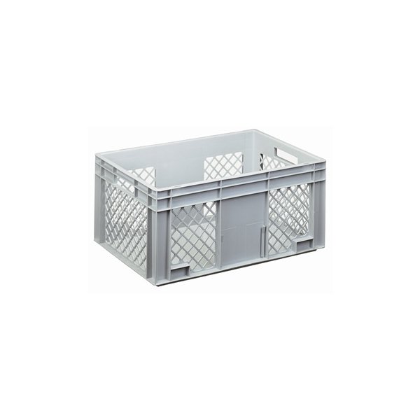 Lagerkasse perforeret 55 liter,(LxBxH) 60x40x28 cm