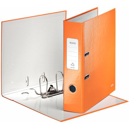 Leitz 180 WOW brevordner A4, 80mm, orange