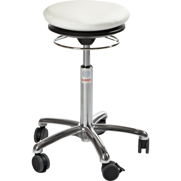 CL Pilates Air Seat, hvid, kunstlæder, 52-71 cm