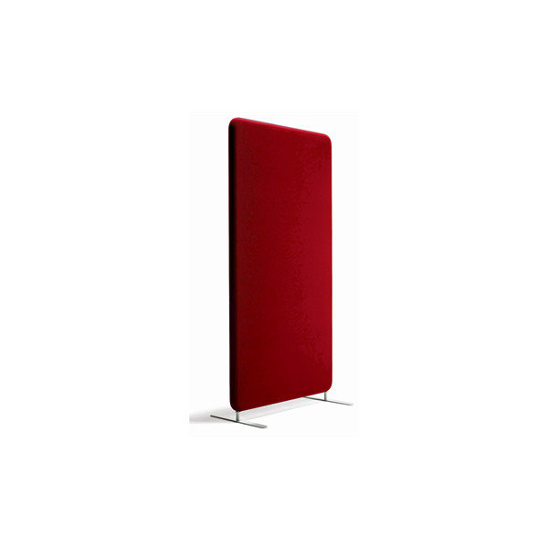 Abstracta softline skærmvæg rød B100xH170 cm
