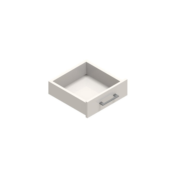 Jive+ enkelskuffe u/lås hvid decor laminat D42 cm