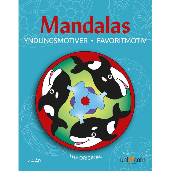 Mandalas malebog Yndlingsmotiver, fra 4 år