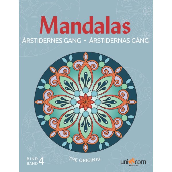 Mandalas Årstidernes gang malebog, bind IV