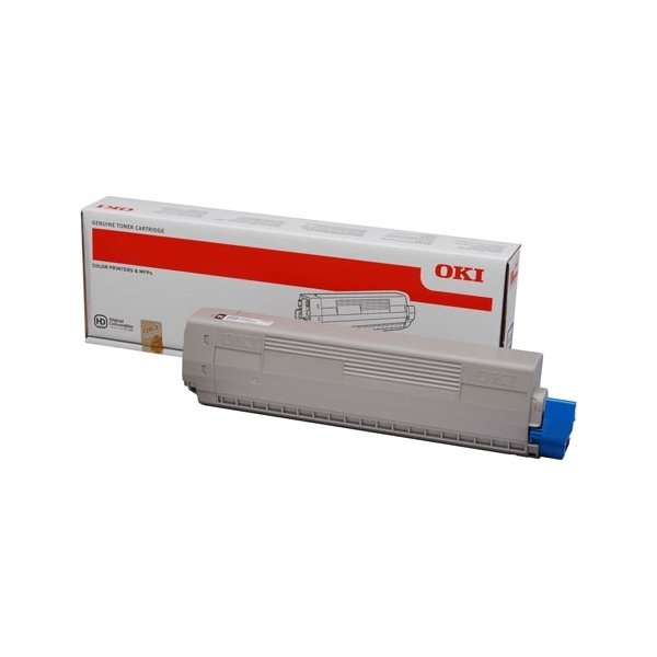 OKI 44844616 lasertoner, sort, 7000s.