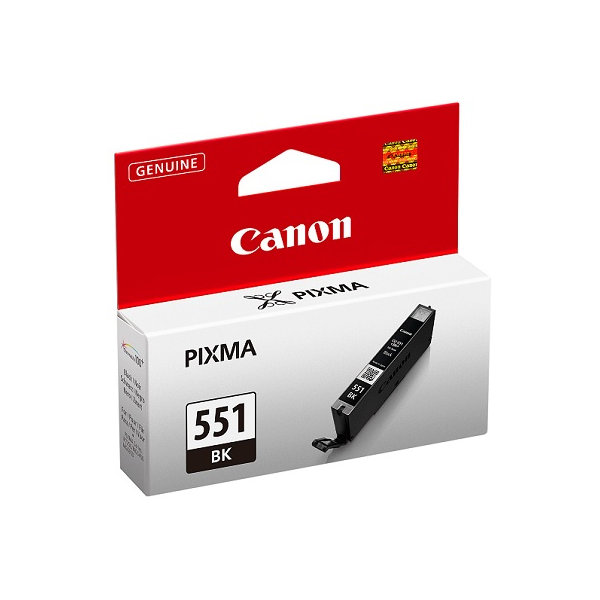 Canon CLI-551 BK Blækpatron, Sort