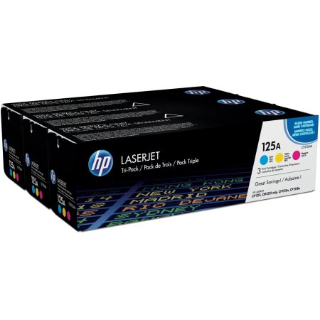 HP 125A/CF373AM lasertoner, 1400s, tri-pack
