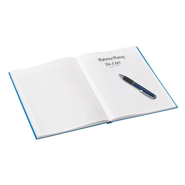 Leitz WOW notesbog A5, kvadreret, pink