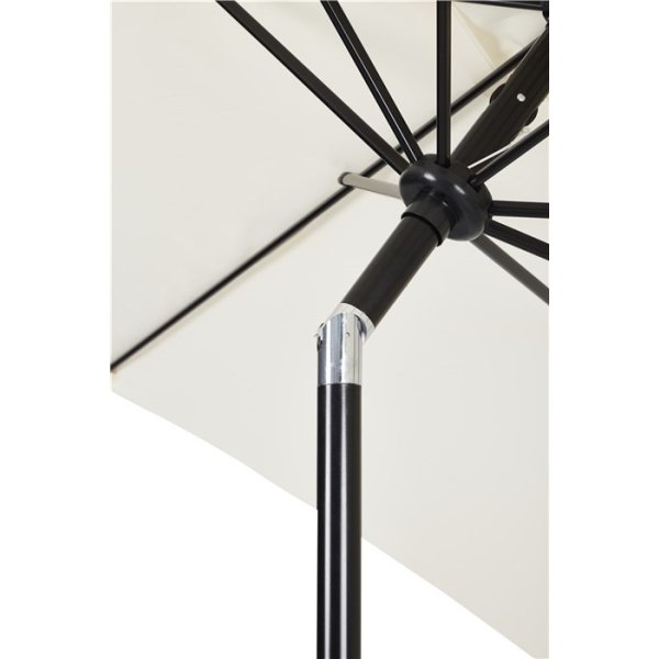 Felix parasol m/krank og tilt, Ø3 m, beige