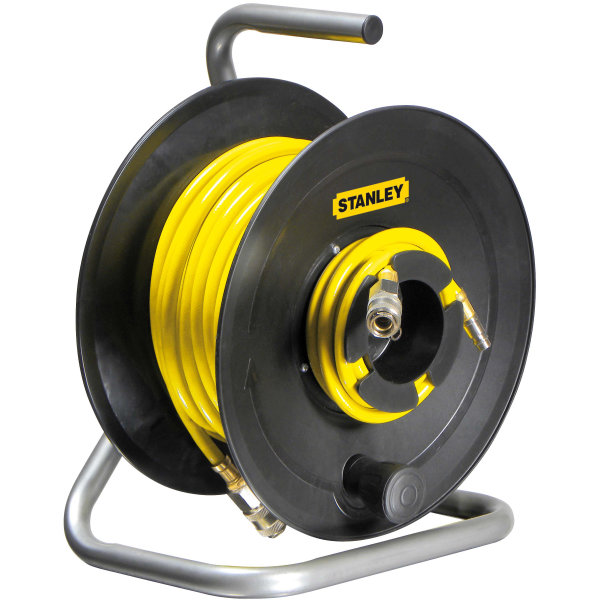 Stanley trykluft slangetromle, 20 m