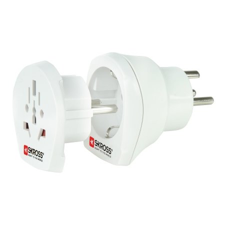 SKross Combo Adapter til Europa