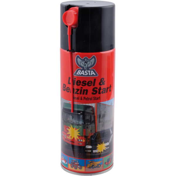 Basta diesel/benzin start, 355 ml