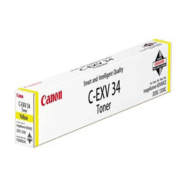 Canon C-EXV 34 lasertoner, gul, 19000s