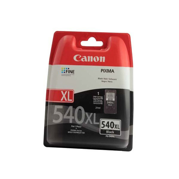Canon PG-540XL blækpatron, sort, 600s