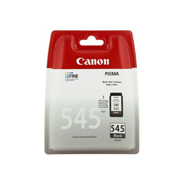Canon PG-545 blækpatron, sort, 180s