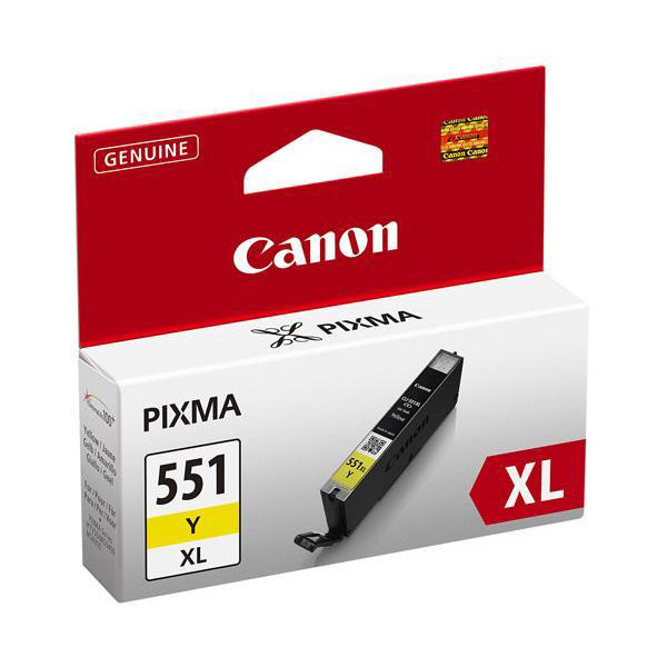 Canon CLI-551 Xl blæktank, gul, 11ml