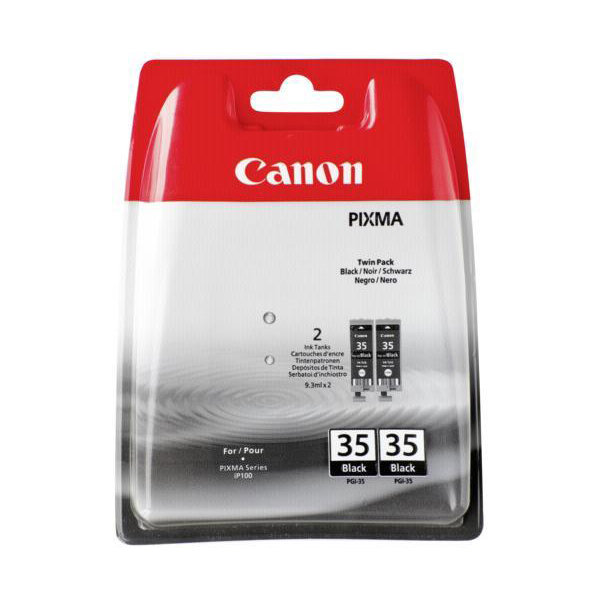 Canon PGI-35 blækpatron, sort, 2 x 190s.
