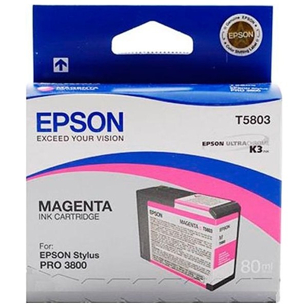 Epson C13T580300 blækpatron, rød, 80ml