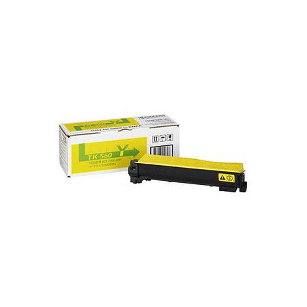 Kyocera TK-560Y lasertoner, gul, 10000s