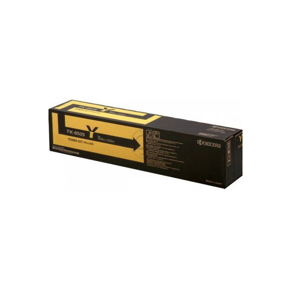 Kyocera TK-8505Y lasertoner, gul, 20000s