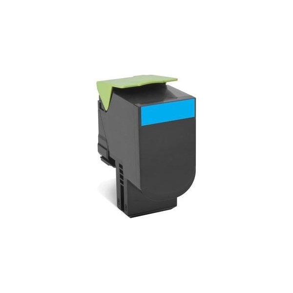 Lexmark 80C2HCE lasertoner, blå, 3000s