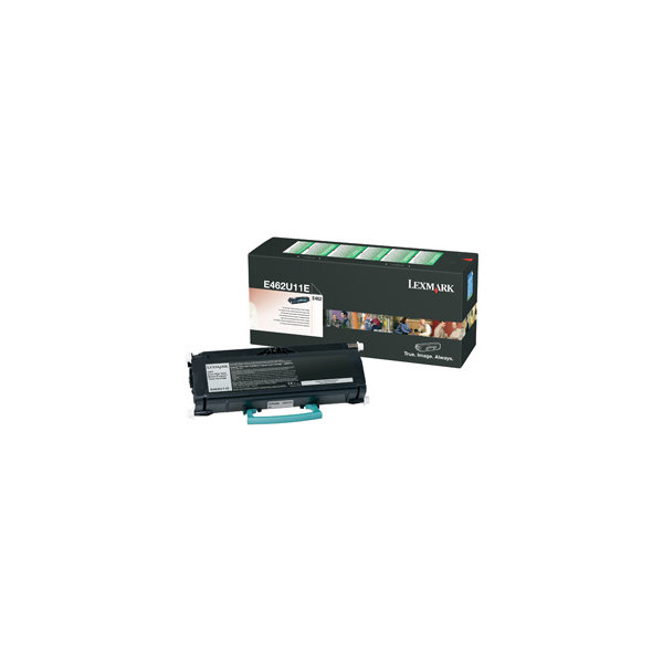 Lexmark E462U11E lasertoner, sort, 18000s