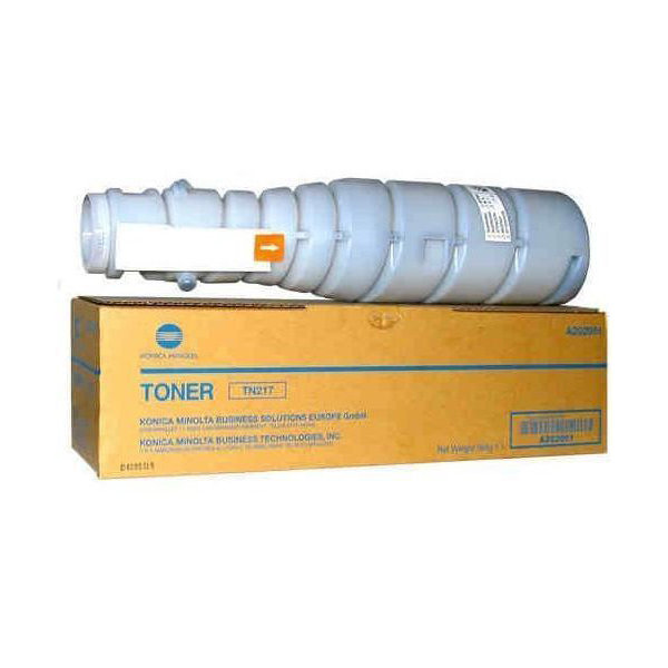 Konica Minolta TN217 lasertoner, sort, 17500s