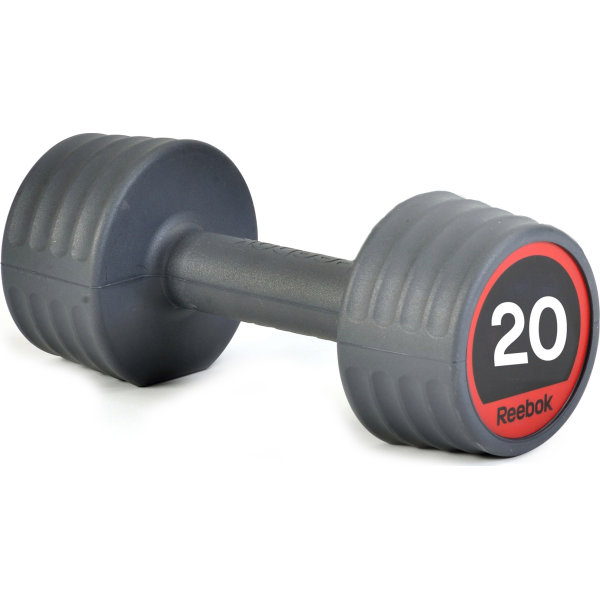 Reebok Gummi Håndvægt, 20 kg