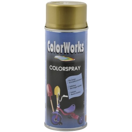 ColorWorks hobbyspray, guld