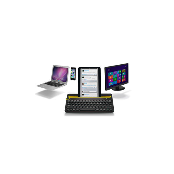 Logitech K480 BT Multi-Device keyboard, sort