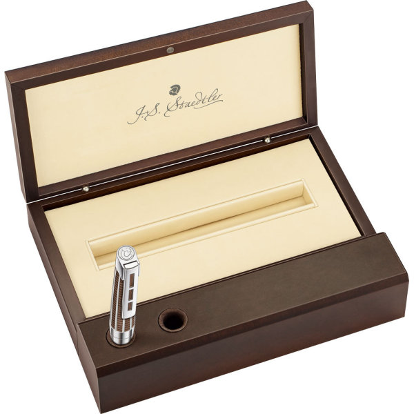 Staedtler Premium Princeps rollerpen, valnøddetræ