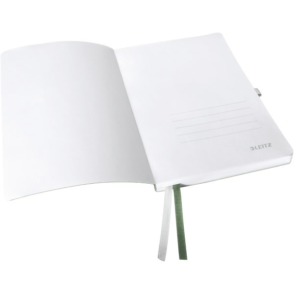 Leitz Style Notesbog A5, linjeret, grøn