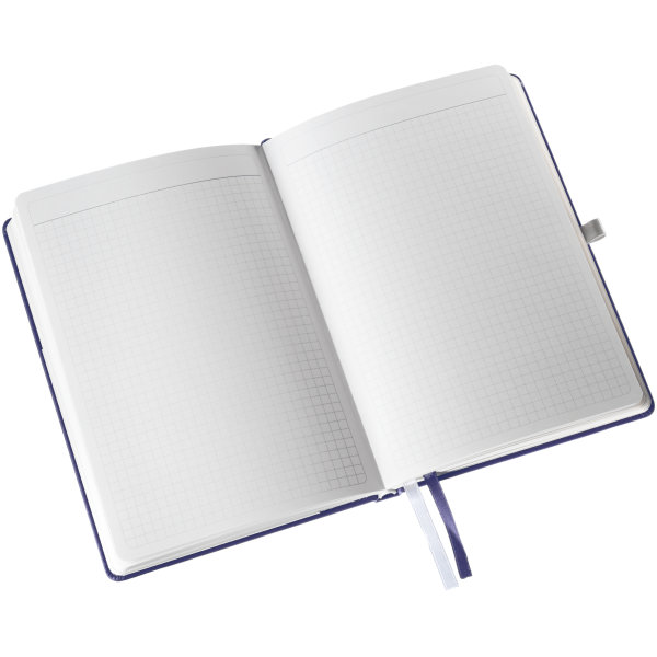 Leitz Style Notesbog A5, kvadreret, blå
