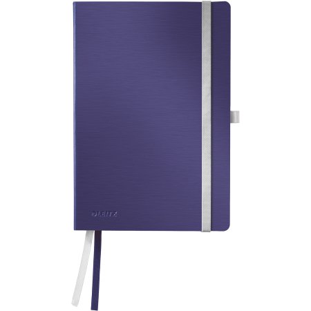 Leitz Style Notesbog A5, kvadreret, blå