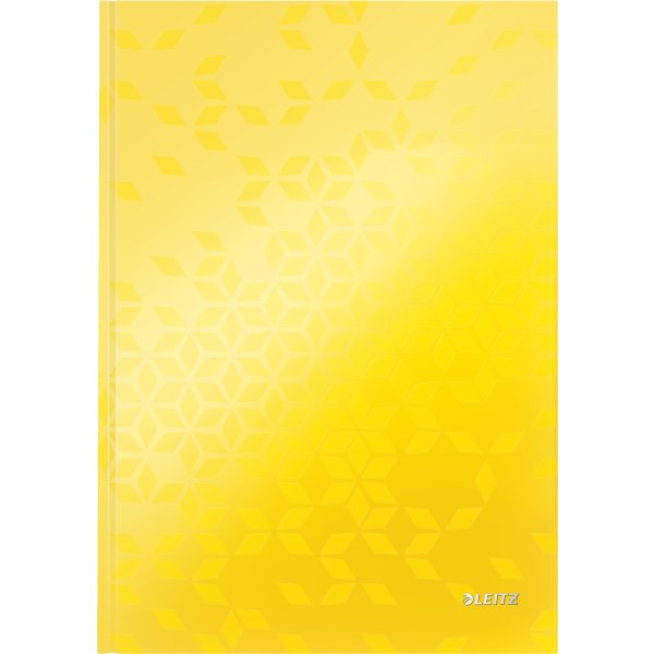 Leitz WOW notesbog A4, kvadreret, isblå