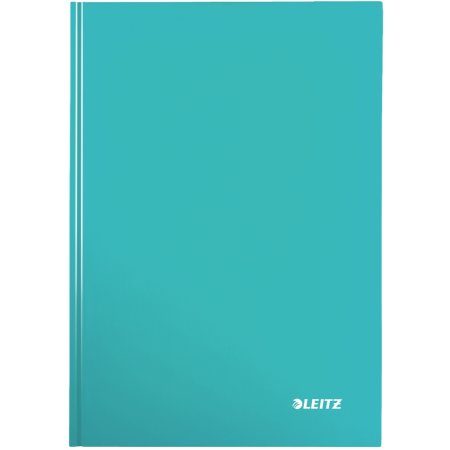 Leitz WOW notesbog A4, linjeret, isblå
