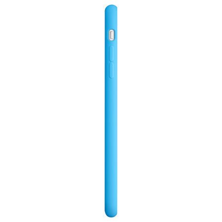 Apple iPhone 6/6S Plus bagcover, silikone, blå