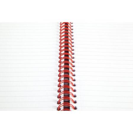 Oxford Black n'Red Notesbog A5, linjeret