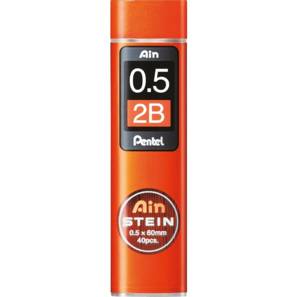 Pentel C275 stifter 0,5mm, 2B, 40 stk