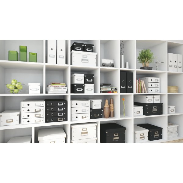 Leitz Click & Store skuffekabinet 4 rum, hvid