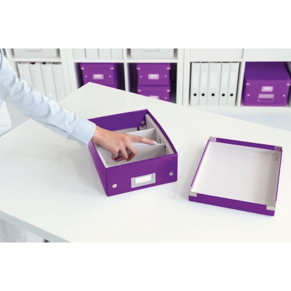 Leitz Click & Store Organizer boks lille, lilla