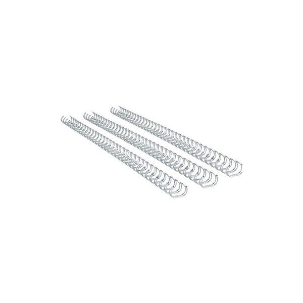 GBC metal spiralryg A4, 34 ringe, 12,5 mm, sølv