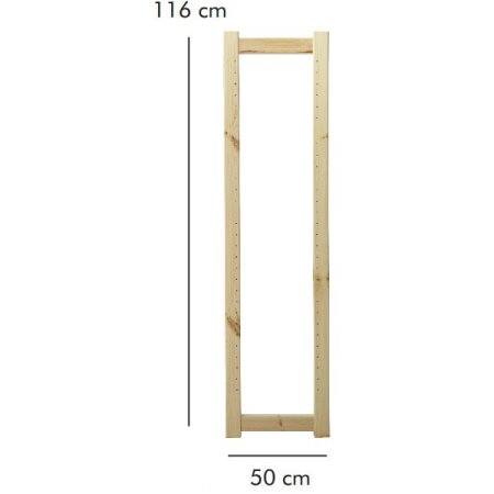 ABC Reolstige HxD: 116x50 cm, natur