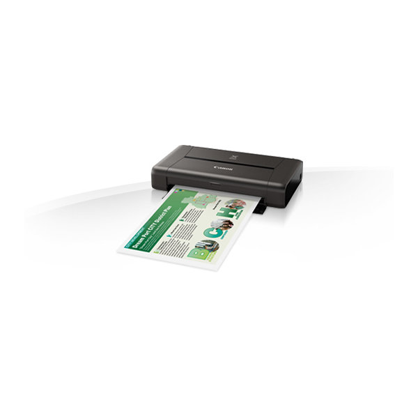 Canon PIXMA iP110 fotoprinter m/batteri