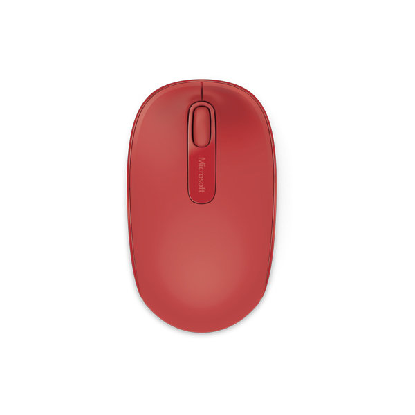 Microsoft Wireless Mobile Mouse 1850, rød