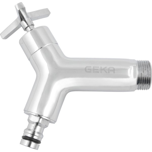 Garantia hane t/regnvandsbeholder, 3/4", Y, krom