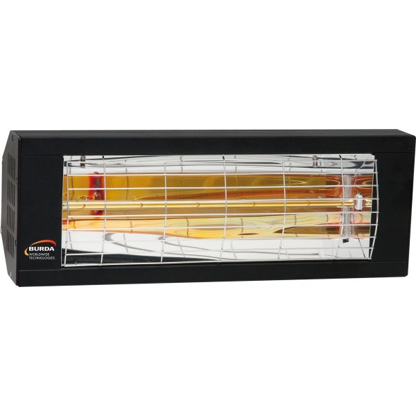 Terrassevarmer "BH SMART" 2,0 kW, L:40,5 cm, Sort