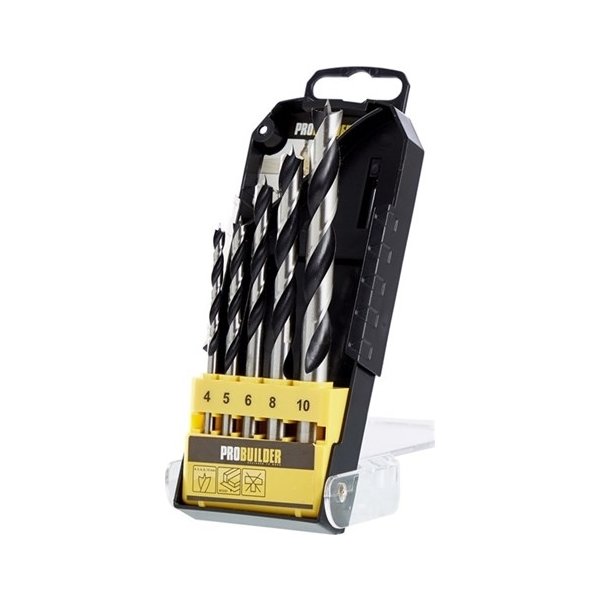 Probuilder borsæt t/træ, 5 dele